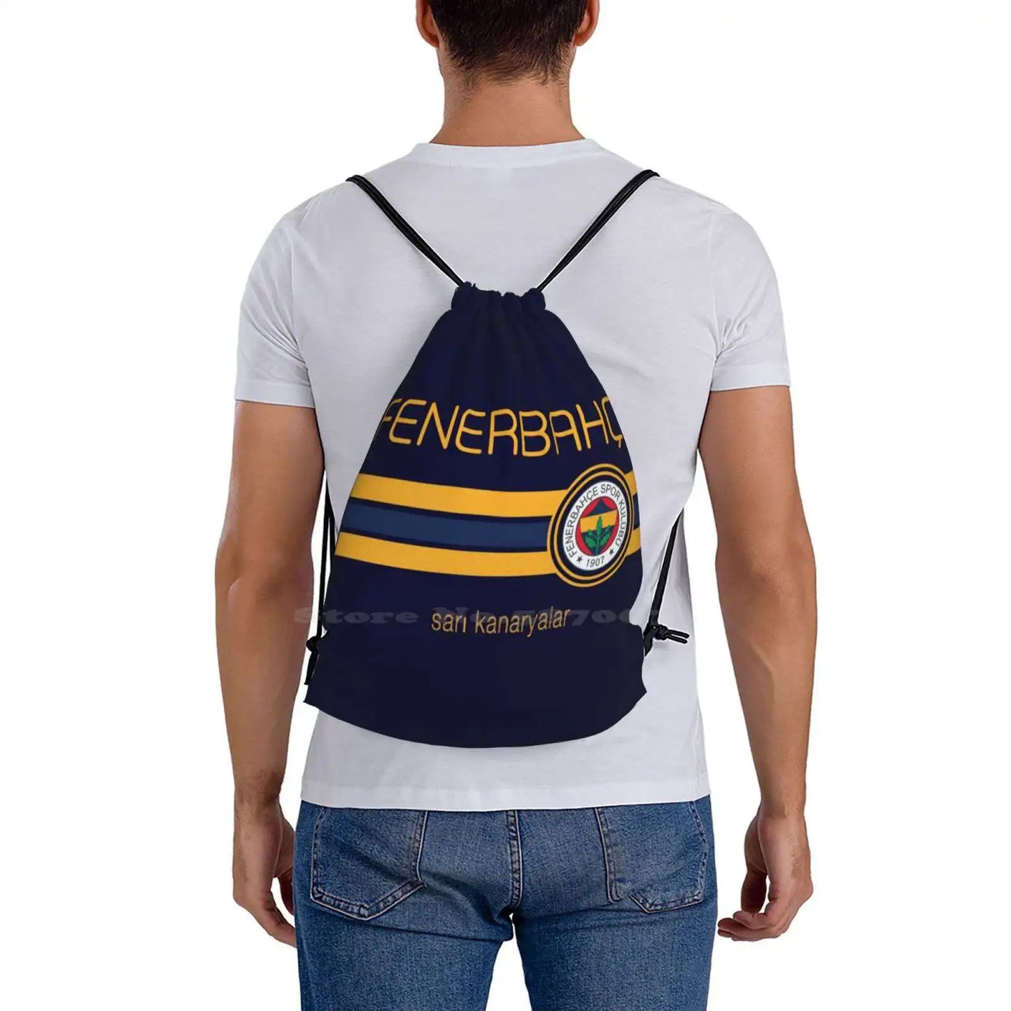 Super League - Fenerbahce (Home Navy) Hot Sale Schoolbag Backpack Fashion Bags Football Super League Fenerbahce Fenerbah ? E