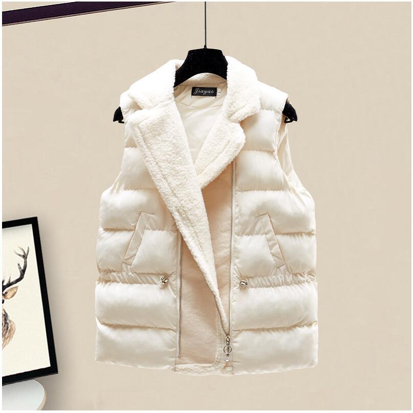 Thickened Cotton Jacket Vest Knitted Long Sleeved Sweater Pullover Woolen Pants Three Piece Elegant Women's Pants Set