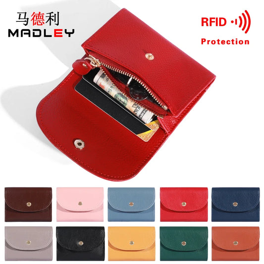 Practical Women's Small Card Wallet Simple and Fashionable Small Card Bag School Girls' Coin Wallet