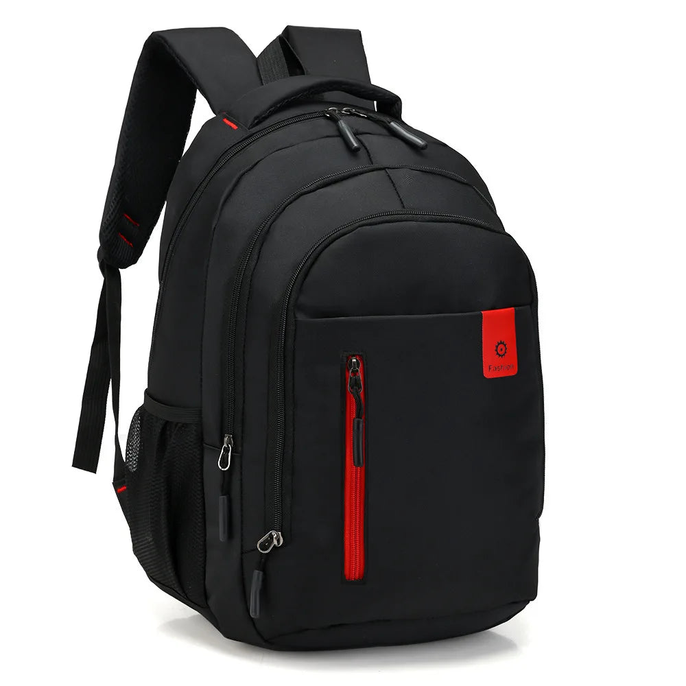 Men's Backpacks Oxford Waterproof Rucksack Business Computer Bag Casual Backpack Senior High School Student Schoolbag Large Capa