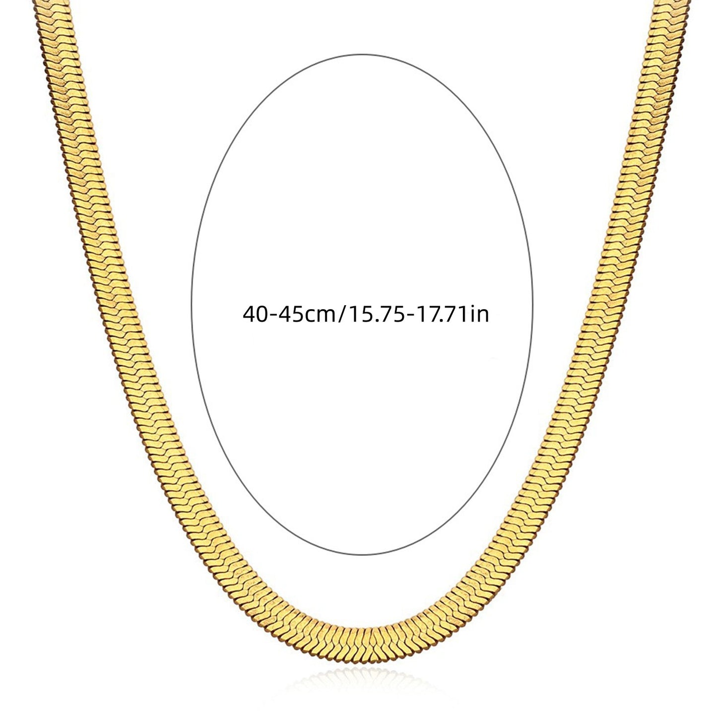 Un collier chaîne plaquée or chaîne en os clavicule collier pour femme collier simple à la mode pour collier de perles avec breloques