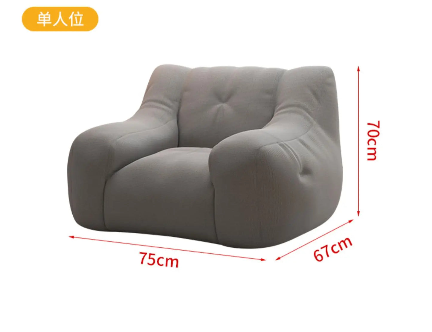 Multifunctional Folding Sofa Bed Living Room Lazy Modern Couples Comfortable Reclining Armchairs Canape Salon Home Furniture