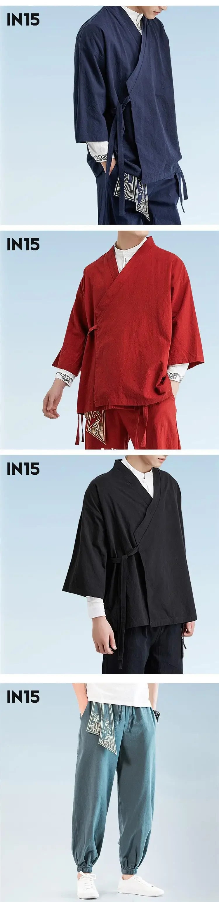 Nouveau Printemps Automne Hommes Hanfu Haut Zen Style Chinois Traditionnel Coton Lin Veste Décontracté Scène Blazers Hanfu Vêtements