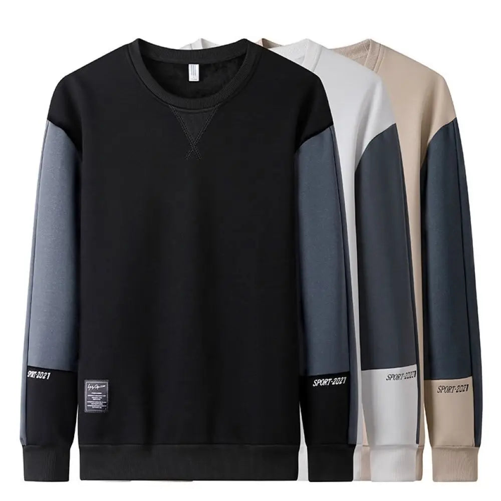 Sports Sweatshirt Men 2023 Spring and Autumn Round Collar Couple Loose Casual Hoodies Fashion Trend Sweatshirt Large Size M-5XL