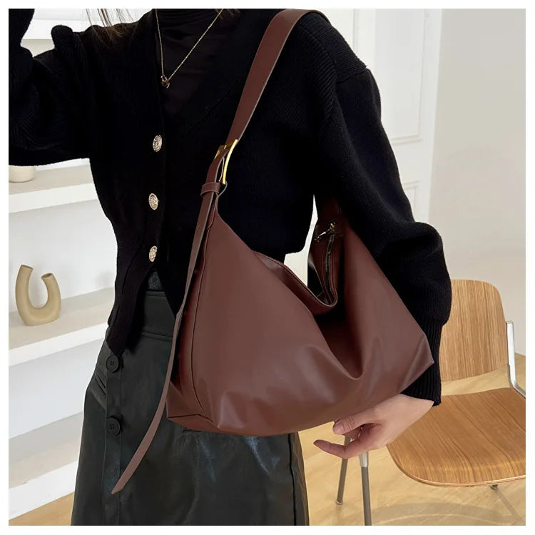 Large Capacity Designer Luxury Bag Leather Bolsas Bags for Women Travel Women's Female Tote Shoulder Handbag 2023 Trend Shopper