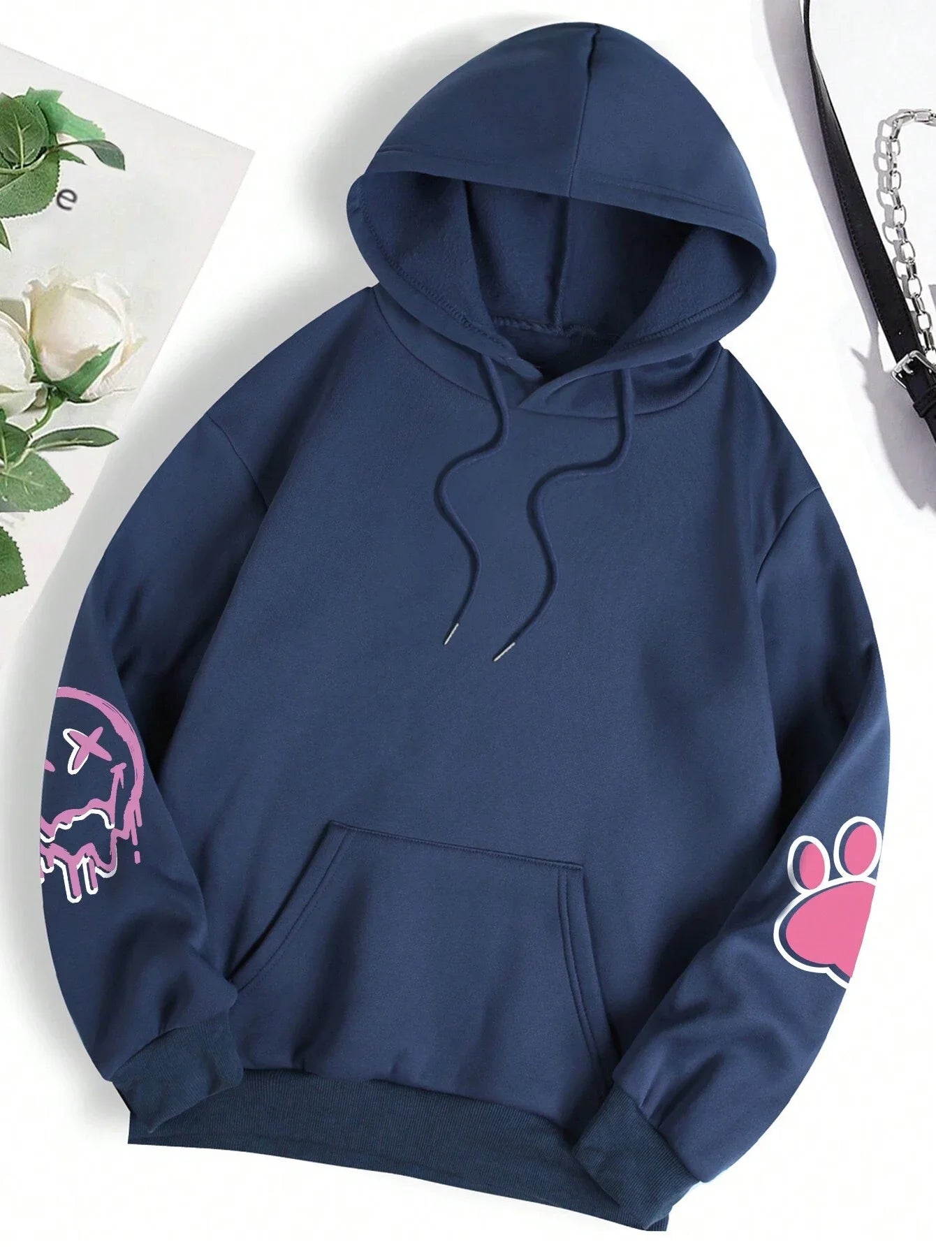 Hip Hop Street Casual Printed Men Women Hoodies Fashion Hoodie Oversize Loose New Sweatshirts Autumn Warm Fleece Clothing Couple