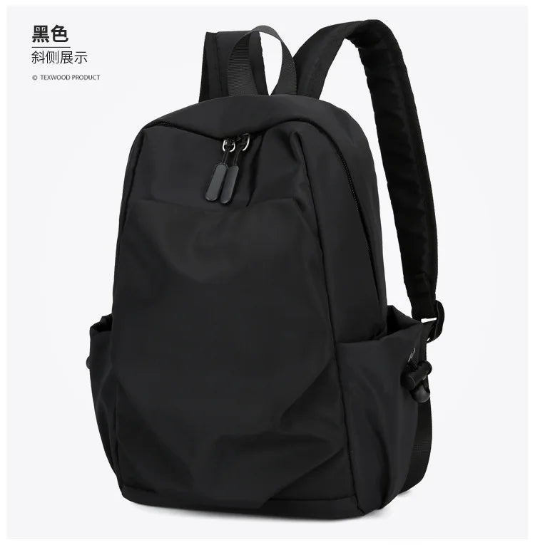 Mini Men's Backpack Fashion Small Black Shoulder School Bag for Man 2023 Canvas Designer Waterproof Sports Travel Male Backpacks