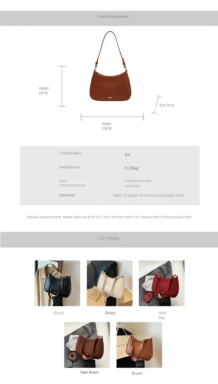 Red Underarm Shoulder Bags for Women 2024 New Texture Leather Crossbody Bag Luxury Designer Wedding Bride Handbags Sling Bag