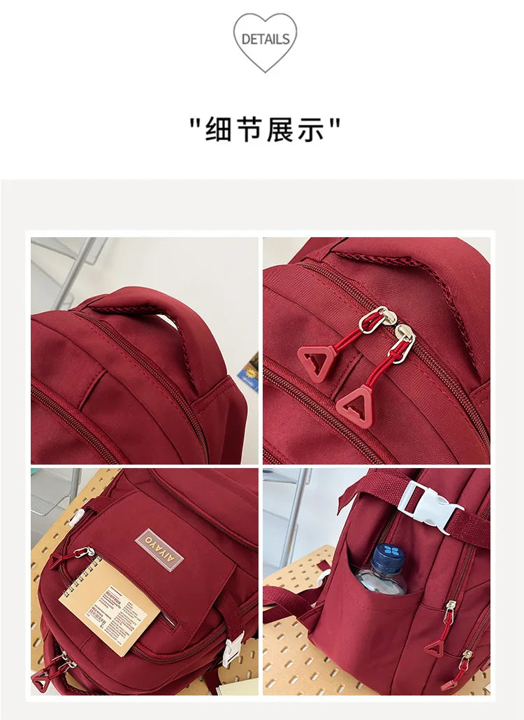 Women's Bag Backpacks Woman Bags Backpack Bagpacks Travel Female Back Pack Mens Ita Ladies 2024 Kawaii Multifinonal School Trend