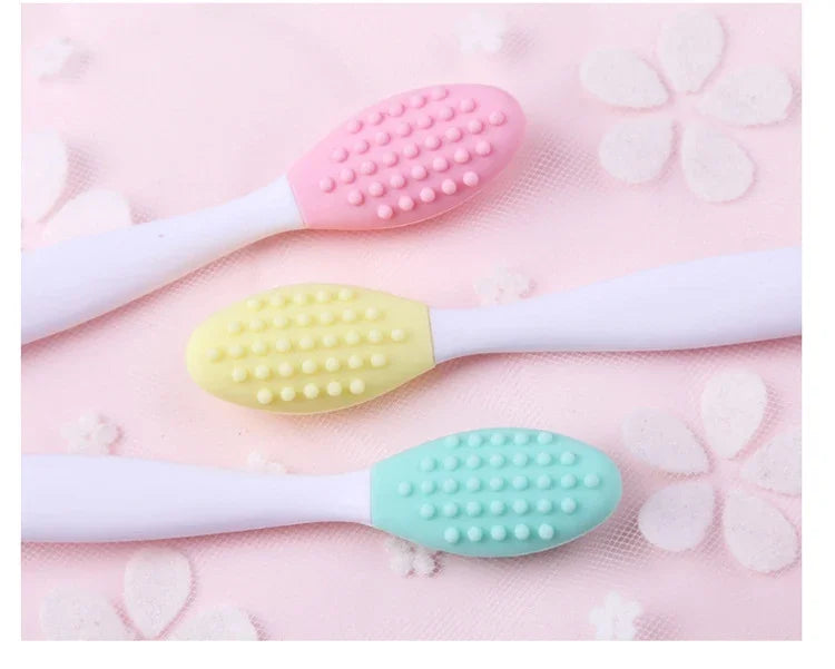 1 brosse nettoyante en silicone pour le visage, soin de la peau, exfoliante, pour le nez, pour éliminer les points noirs