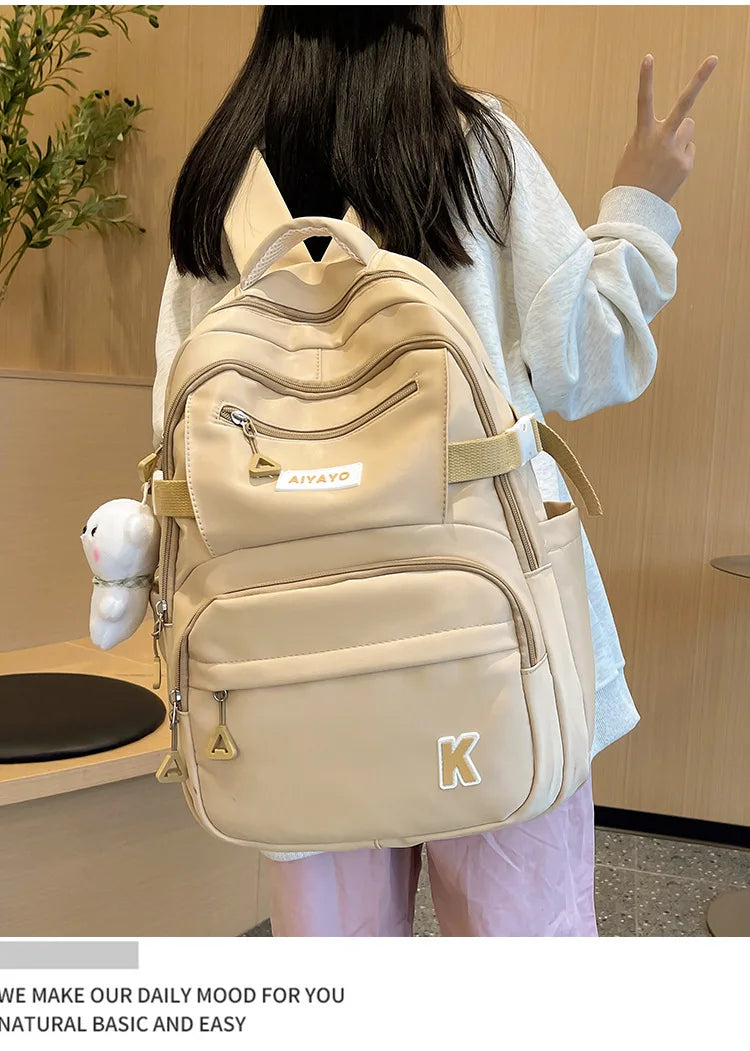 Women's Bag Backpacks Woman Bags Backpack Bagpacks Travel Female Back Pack Mens Ita Ladies 2024 Kawaii Multifinonal School Trend