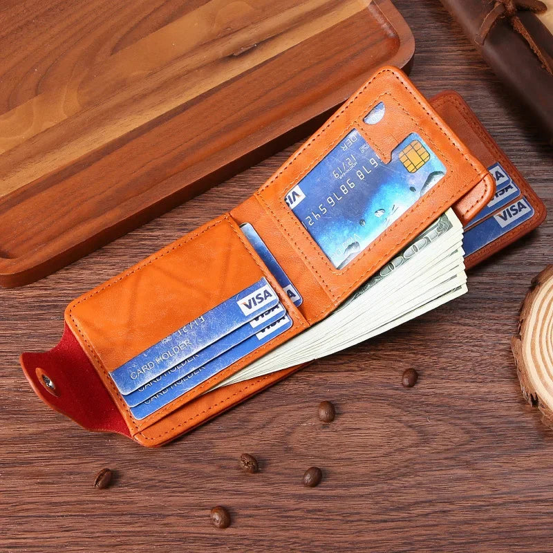 Men's Wallets with 100 US Dollar Pattern Hasp Male Leather Wallet with Zipper Card Holder Coin Pocket Purse cartera hombre