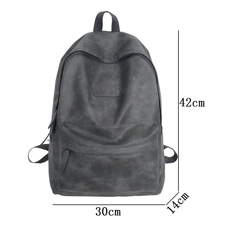 High Quality Women Man Backpack Soft Leather Men's Backpacks Girl Luxury Designer Back Pack Laptop Bag Large Capacity Travel Bag