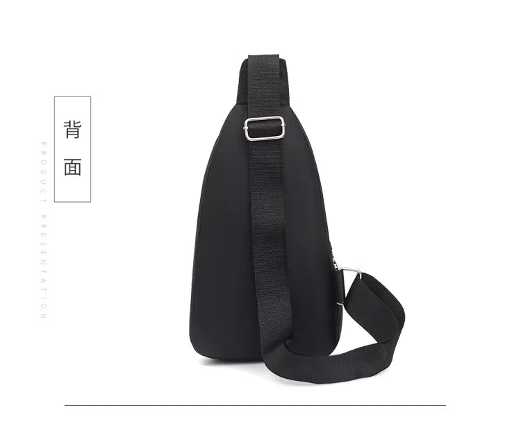 Men Fashion Multifunction Shoulder Bag Crossbody Bag On Shoulder Travel Sling Bag Pack Messenger Pack Chest Bag For Male