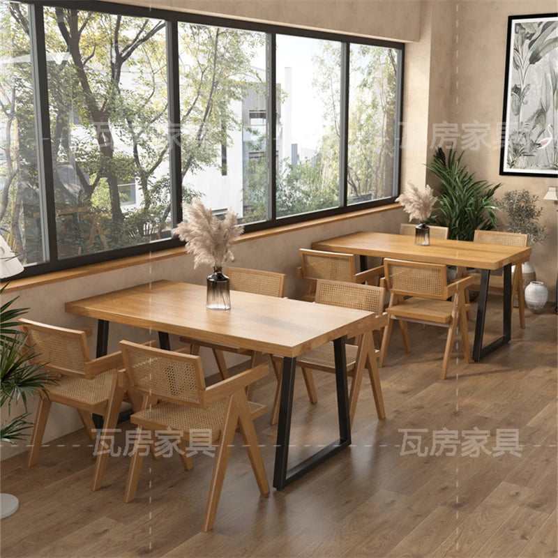 Wood Patio Dining Table Set Outdoor Vanity Unique Luxury Dining Room Sets Makeup Reading Juegos De Comedor Outdoor Furniture