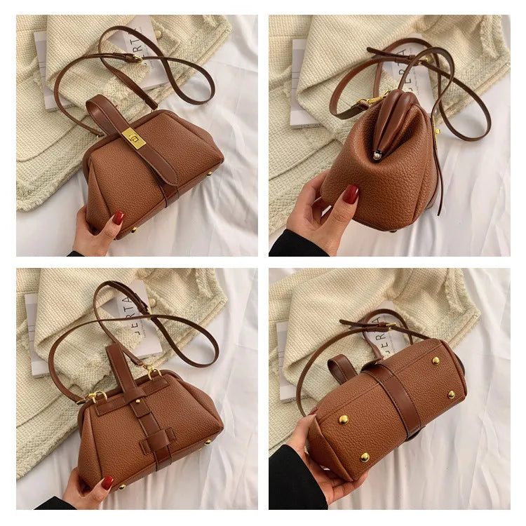 Women's Bags New Trend Handbags Quality Retro Designer Luxury Crossbody Bags Female Shopping Totes Shoulder Free Shipping