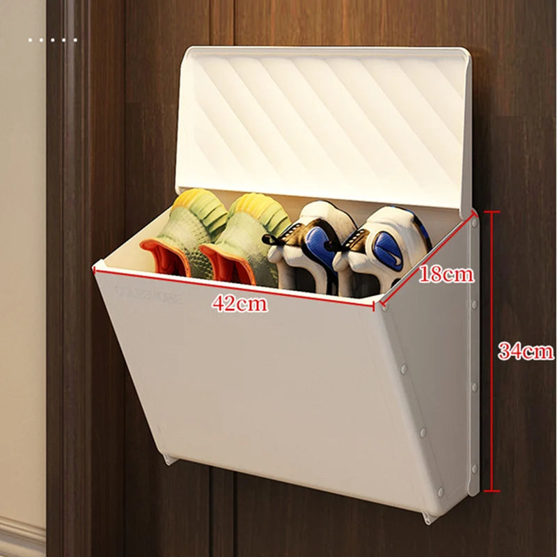 Modern Entrance Shoecabinet Household Portable Design Dust Proof Shoe Cabinets Dorm Storage Zapateros Living Room Furniture