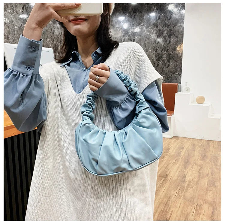 Cloud Pleated Handlebags Designer Handbag Women's Single Crossbody Dumpling Tote Armpit Bag Shopping Shoulder Bags Underarm Bag