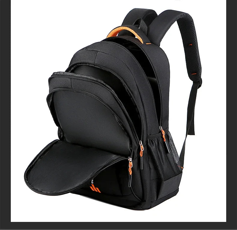 Men's Backpacks Oxford Waterproof Rucksack Business Computer Bag Casual Travel Backpack Senior High School Student Schoolbag