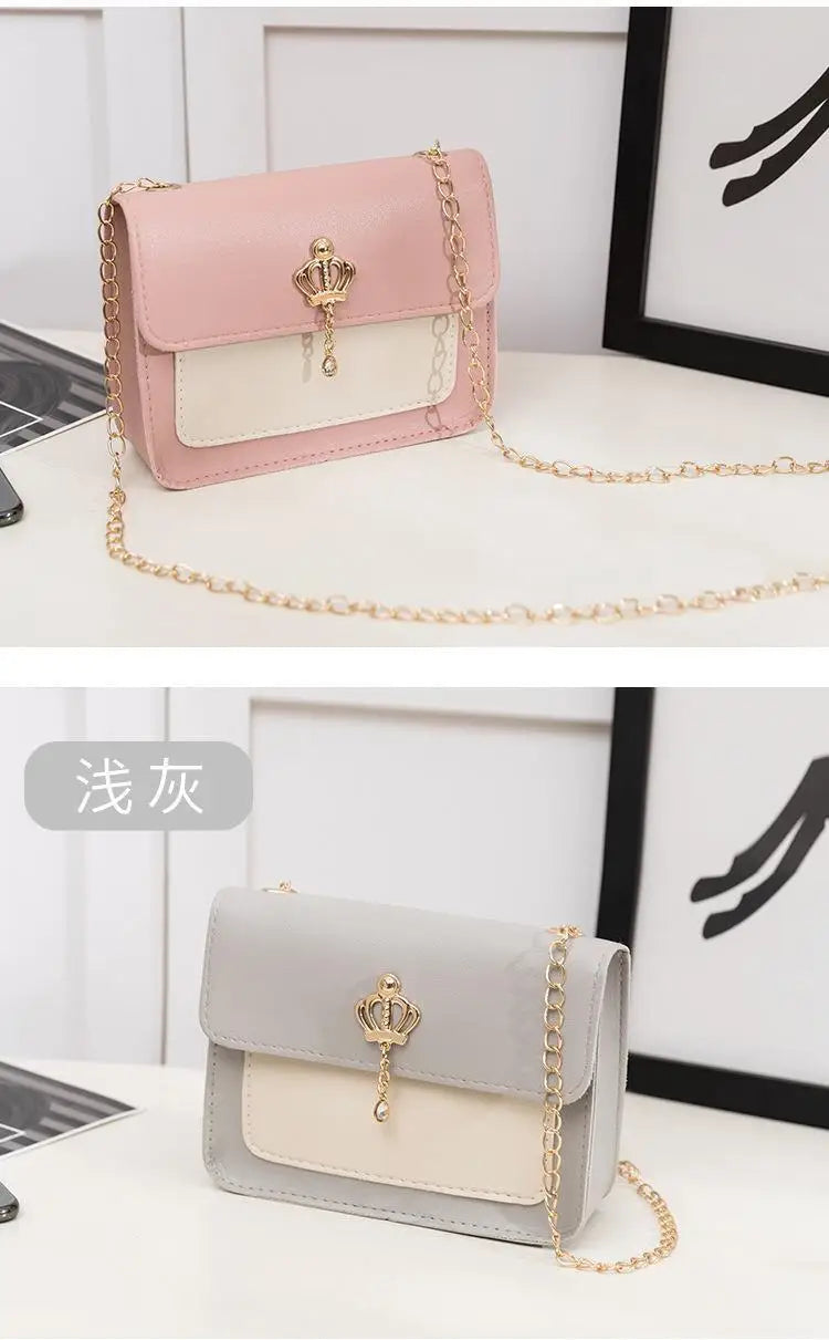 Fashion New Women Crossbody Bag PU Leather Small Flap Messenger Bag for Ladies Sling Bag Mobile Phone Wallet Summer Handbags