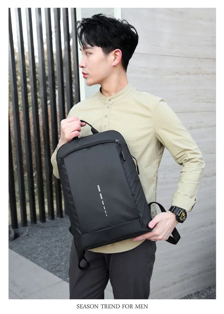 Men's Waterproof Backpack Ultra Lightweight Back Bag for Men Backpack Book Bag Men's Stylish Backpack 15.6" Notebook