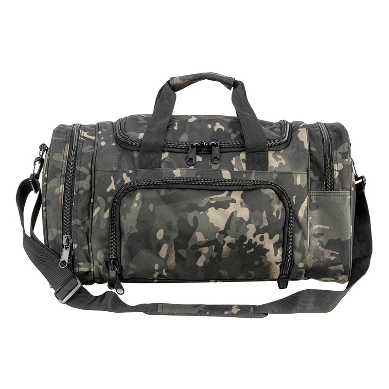 Sport Gym Fitness Bag for Men Military Tactical Duffle Bag  Travel Work Out Bags Training Workout Bag With Shoe Compartment