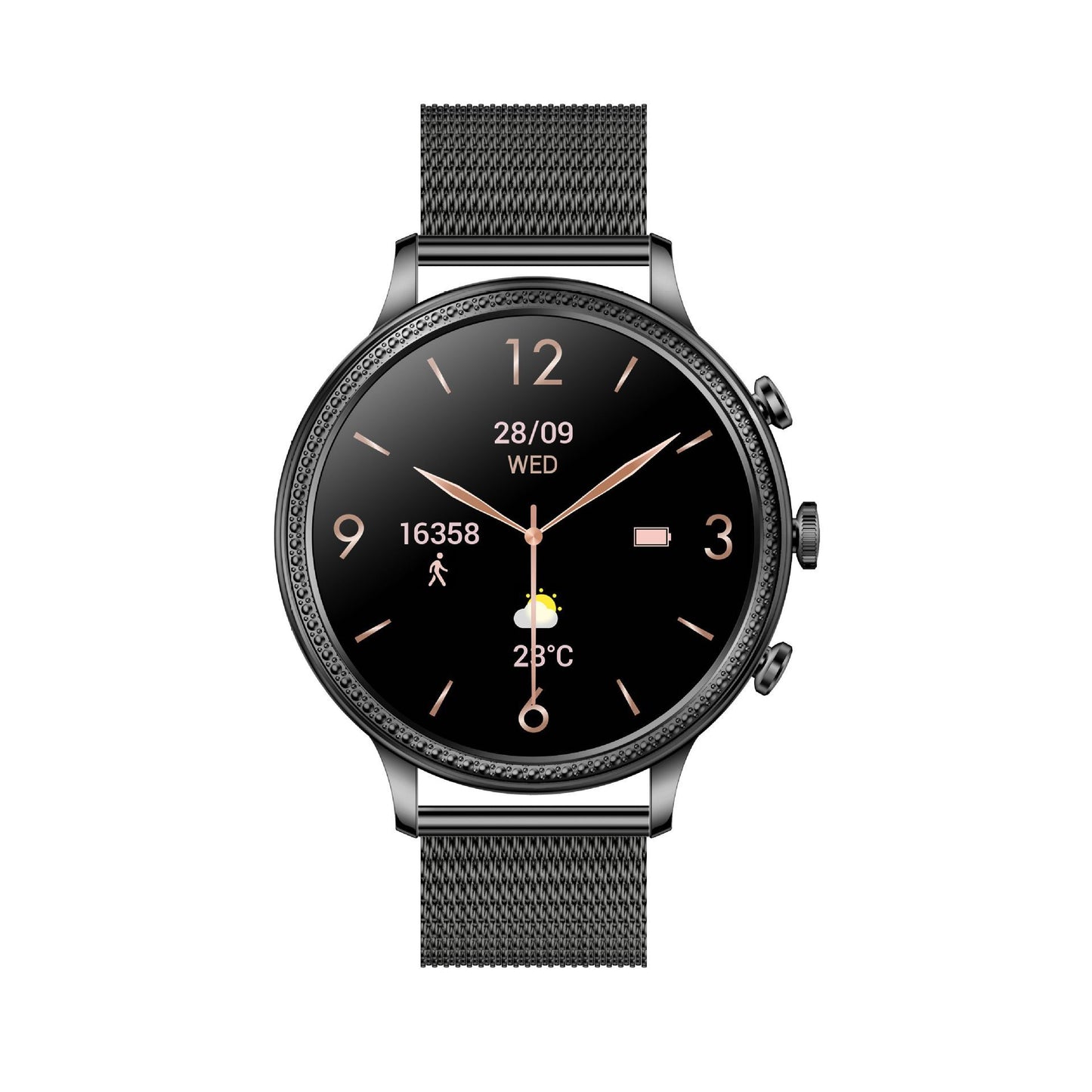 Montre connectée Fossil V60 Call 139' Full Touch pour femme