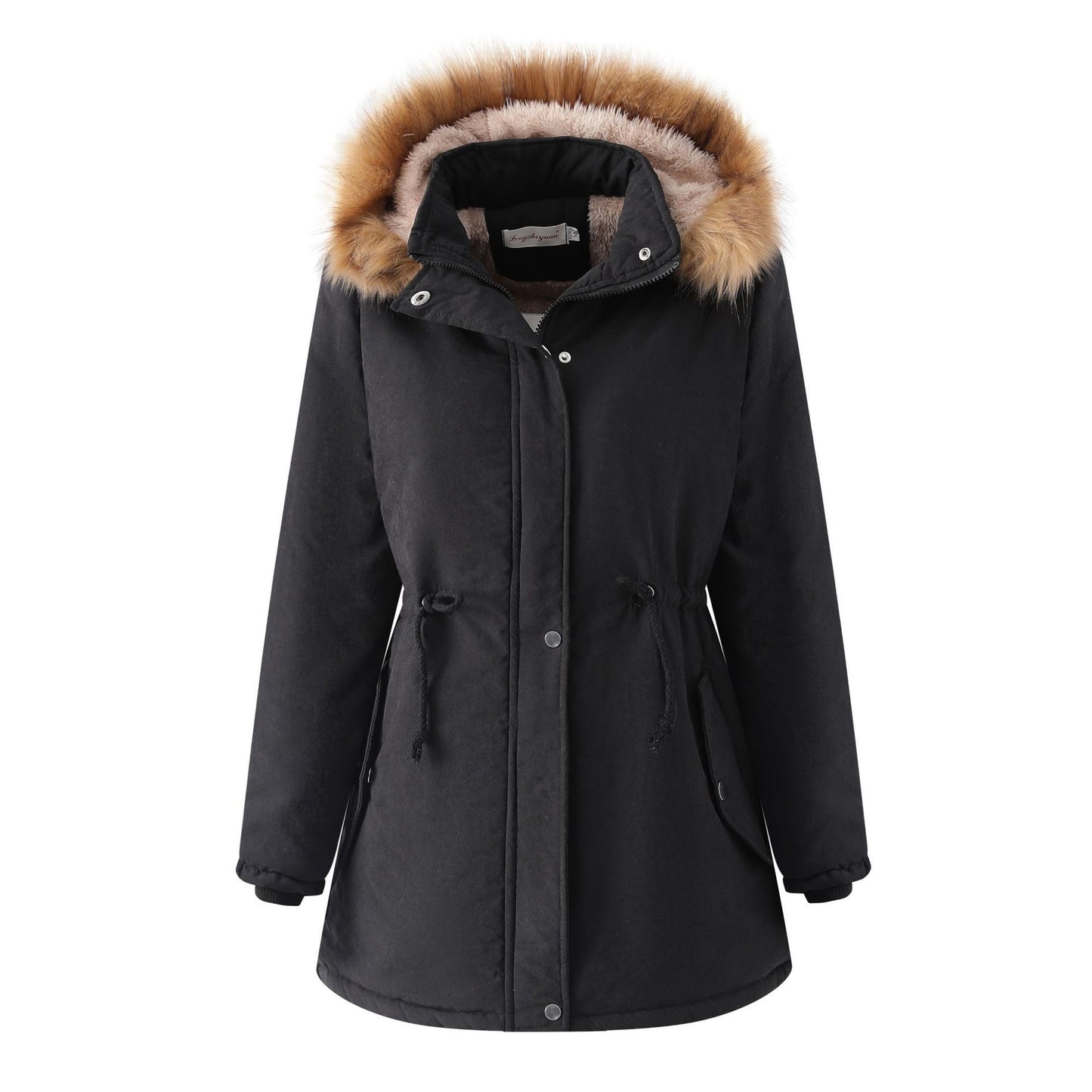 Women's Thick Lambskin Cotton-padded Coat