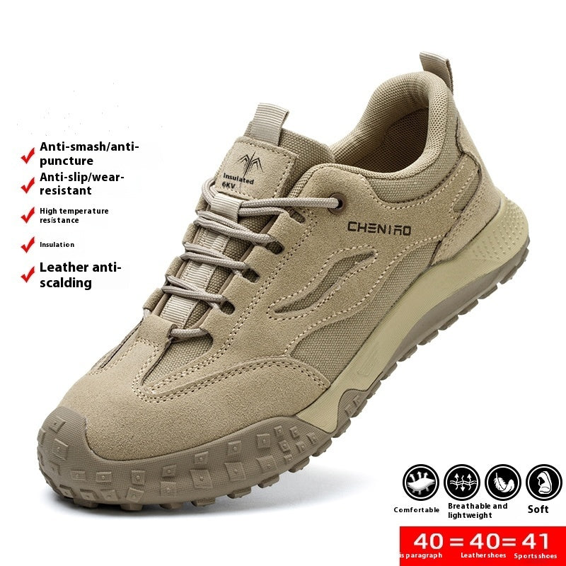 Labor Protection Shoes Men's Anti-smashing Insulation Construction Site Lightweight