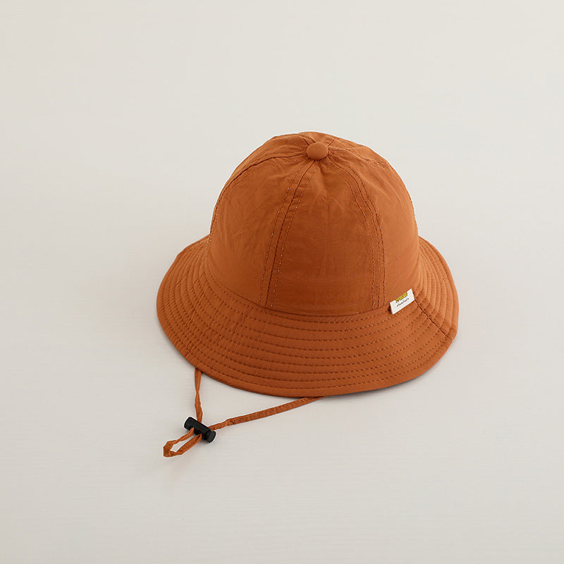 Bucket Hat Spring New Sun-proof Solid Color Quick-drying