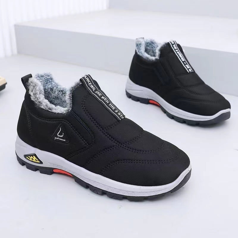 Thick Warm Men's Sports Casual Cotton-padded Shoes