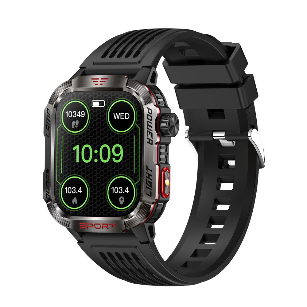 Montre intelligente HT29 Appel Bluetooth Fréquence cardiaque Pression artérielle Surveillance de la santé