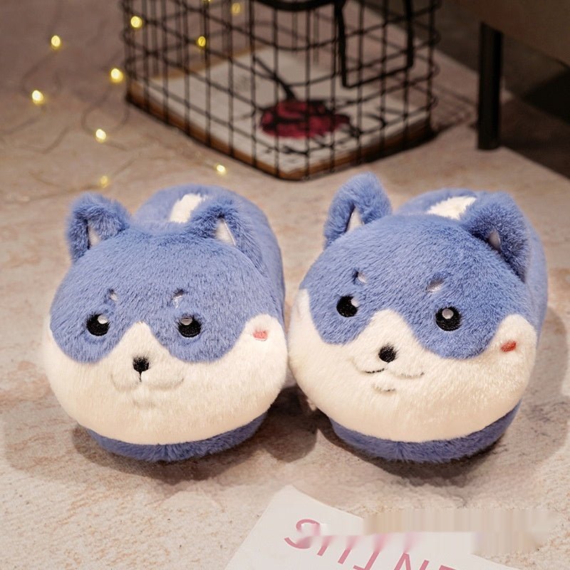 Japanese Cartoon Animal Indoor Warm Slippers