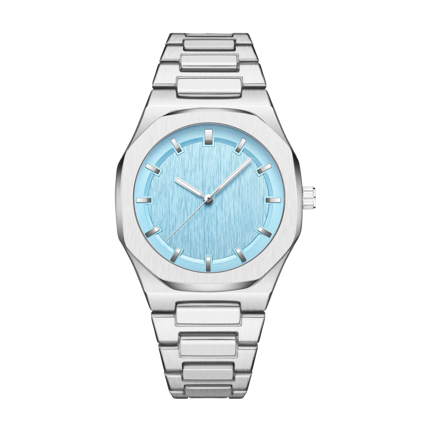 Montre Homme Luxueuse Et Simple Cadran Octogonal Large