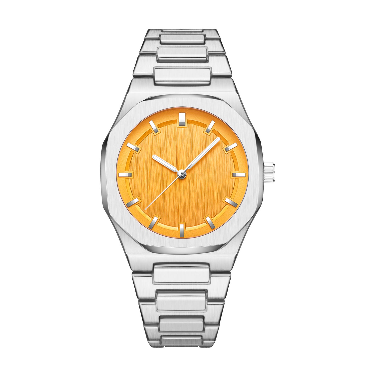 Montre Homme Luxueuse Et Simple Cadran Octogonal Large