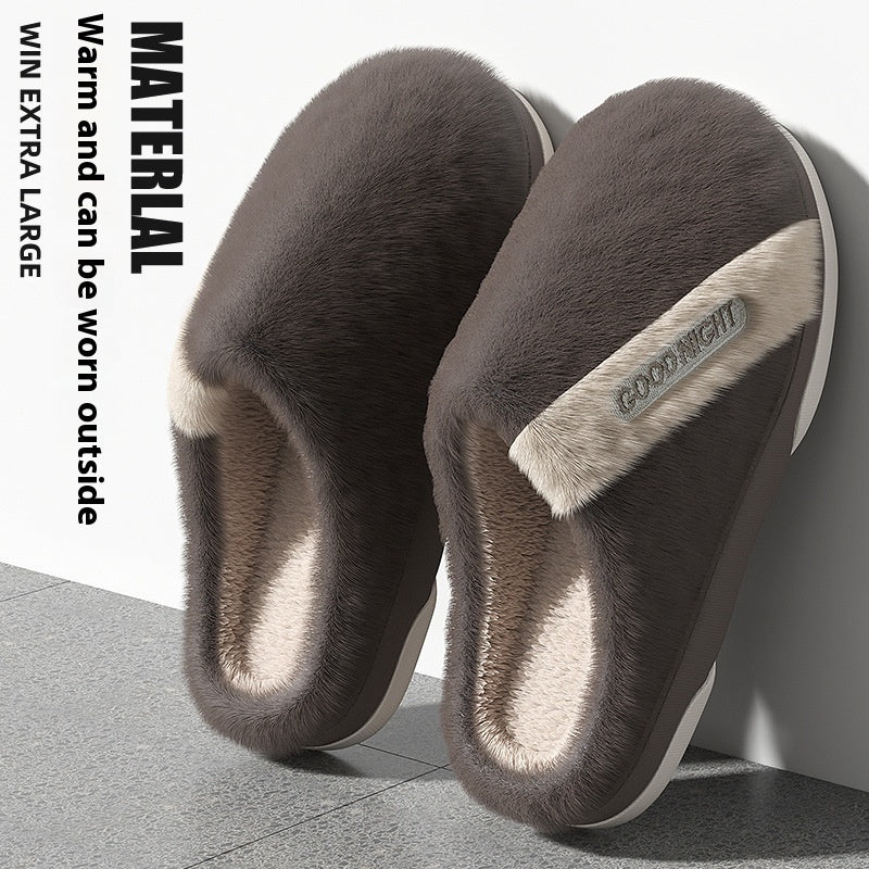 Men's Non-slip Warm Indoor Cotton Slippers Cotton Slippers