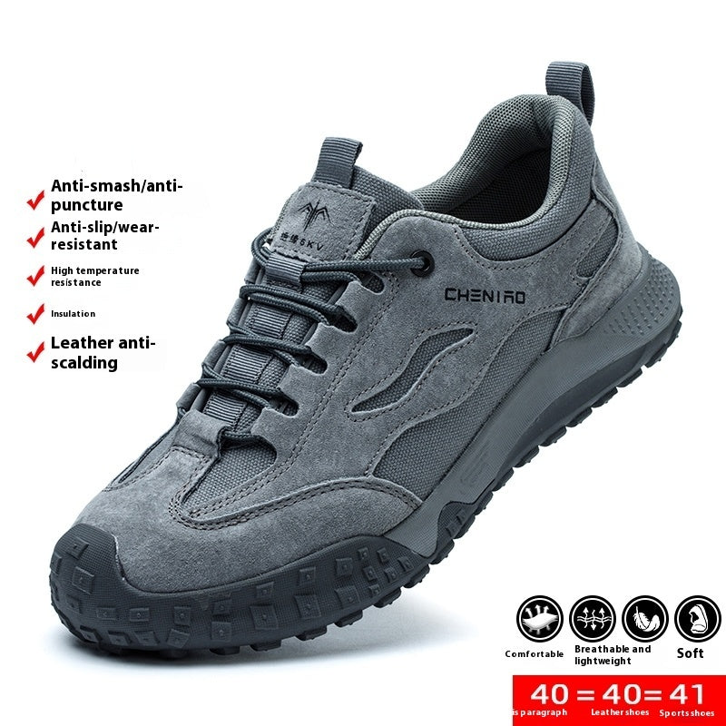 Labor Protection Shoes Men's Anti-smashing Insulation Construction Site Lightweight