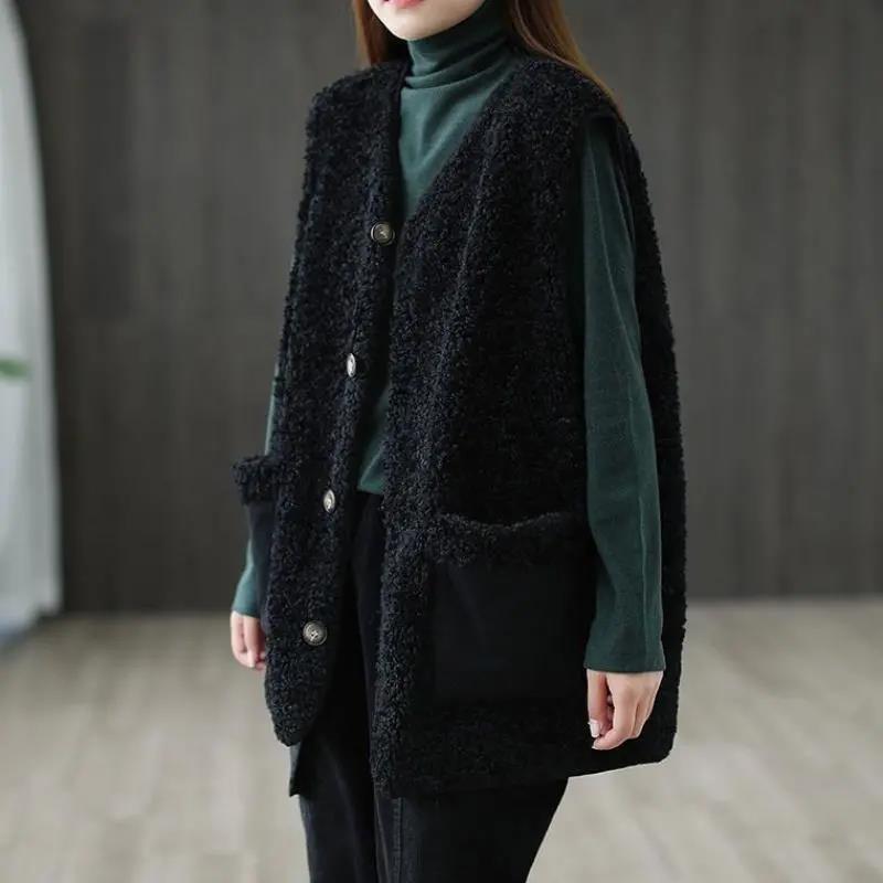 Women's Fashion Loose Cool Versatile Vest Coat