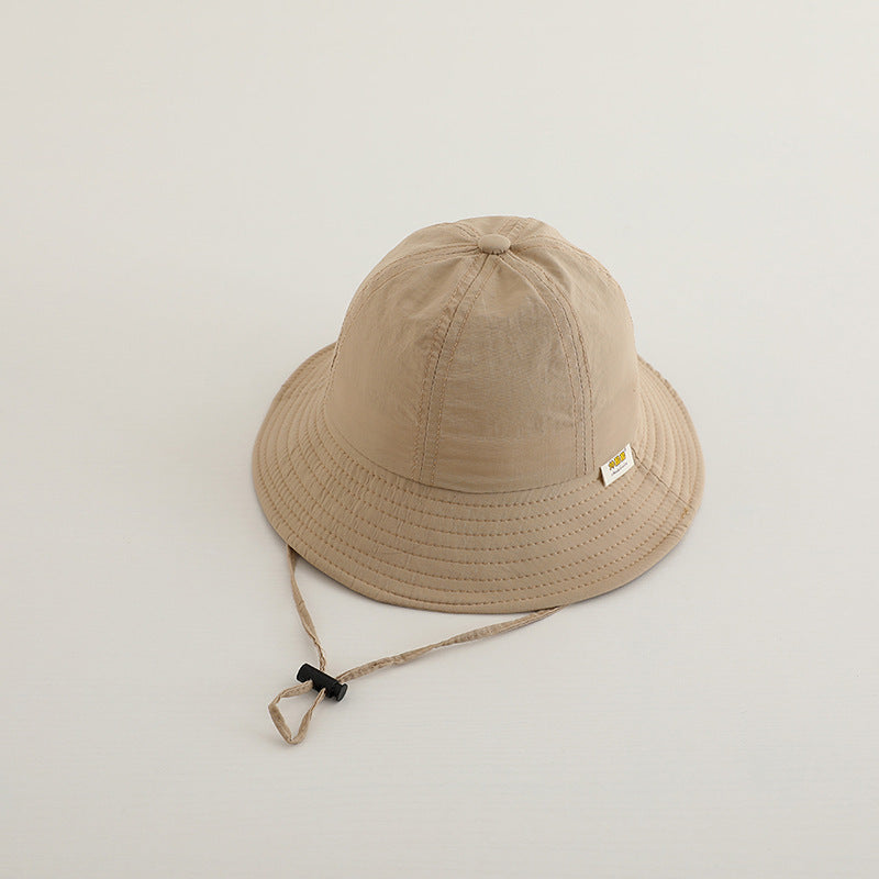 Bucket Hat Spring New Sun-proof Solid Color Quick-drying