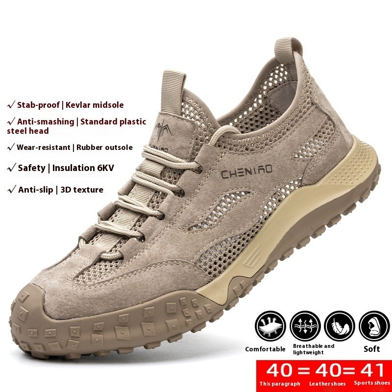 Labor Protection Shoes Men's Anti-smashing And Anti-penetration Insulated Lightweight