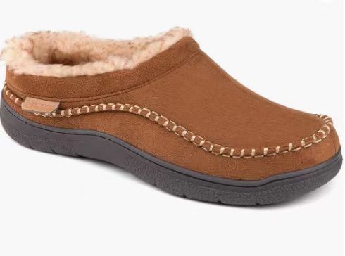 Men's Cotton Autumn And Winter Interior Home Non-slip Warm Fleece-lined Suede Slippers