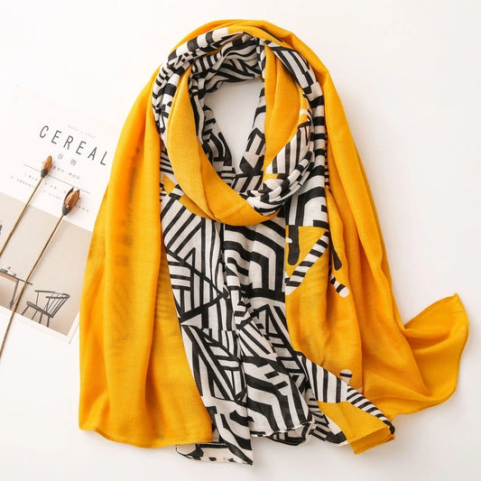 summer sunscreen korean messy linen office room big shawl dual-use versatile thin cotton linen silk scarf