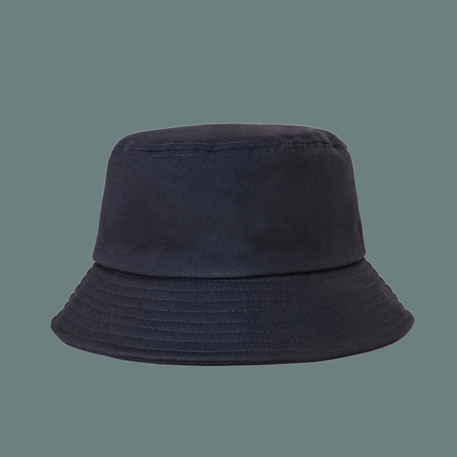 pure color cotton fisherman hat