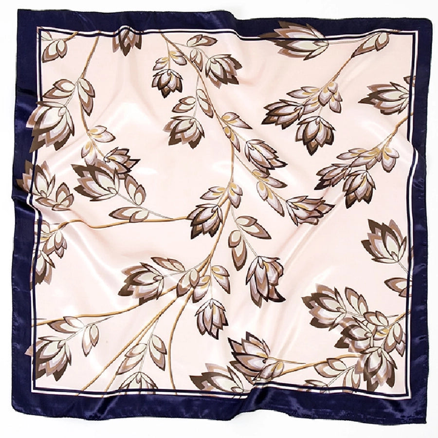 shanghai story spring artificial silk women's satin scarf printed all-matching scarf 90 large kerchief mother's day gift